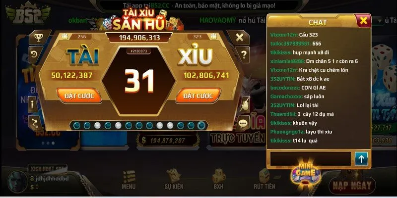 Chỉ với vài thao tác đơn giản là bạn có thể trải nghiệm ván cược