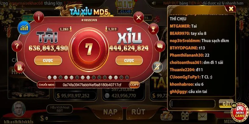 Tài xỉu Hitclub là tựa game hấp dẫn, mang lại cơ hội thắng lớn cho người chơi